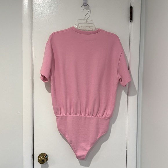 Zara Pink Interlock Bodysuit - Picture 3 of 4